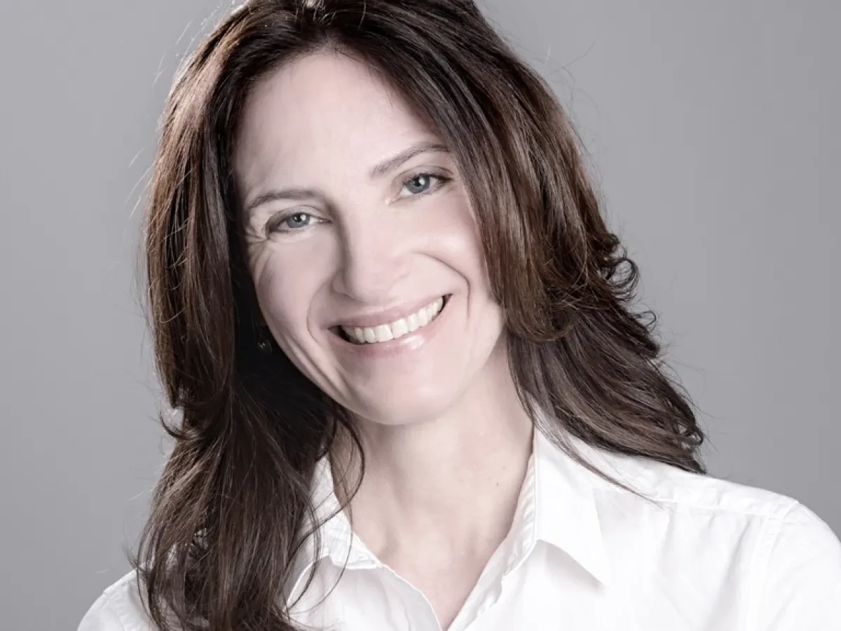 Mevrouw Mevrouw die lacht